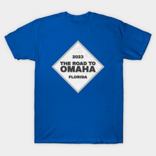 Florida Road To Omaha College Baseball CWS 2023 T-Shirt